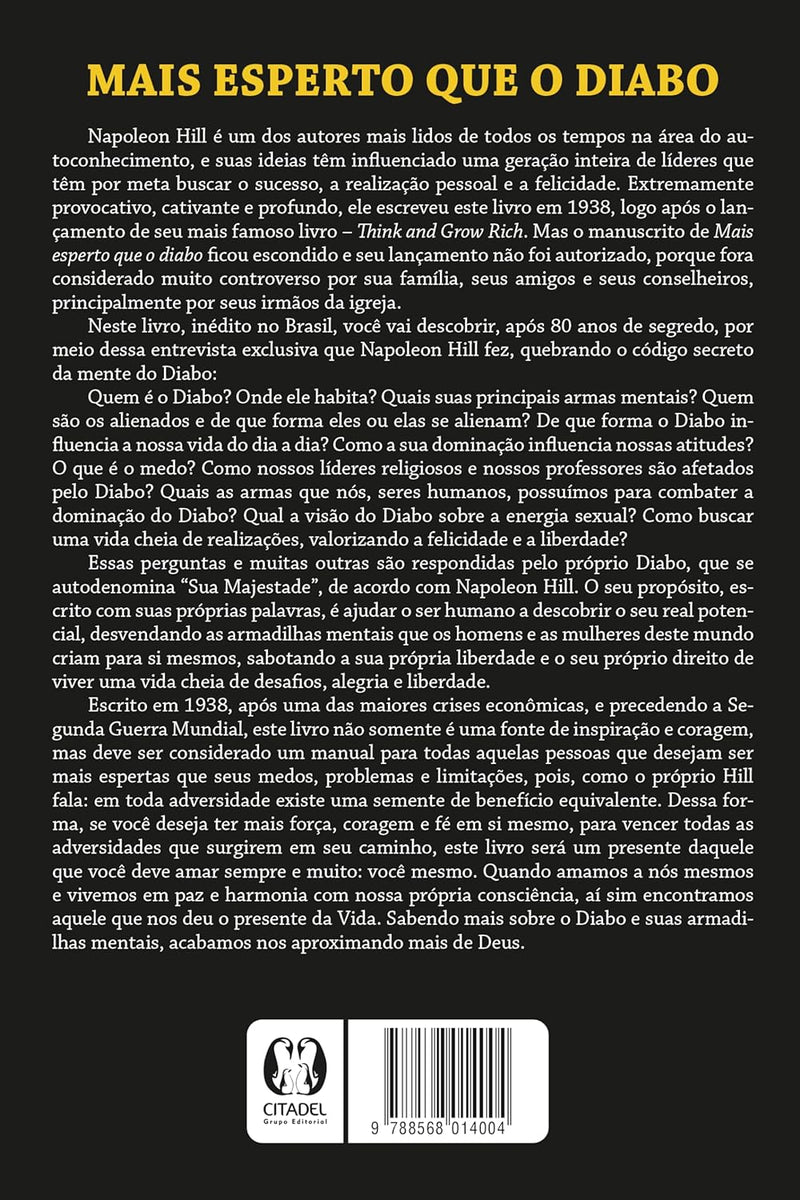 Mais esperto que o Diabo: O mistério revelado da liberdade e do sucesso
